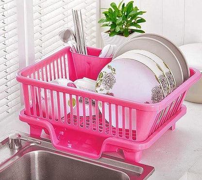 3 in 1 Kitchen Dish Drainer