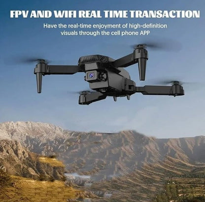 Drone with 4k Camera Foldable 1080P HD Drone with FPV Live Video, Smart Gestures Selfie, Altitude Hold, One Key Take Off/Landing, 3D Flips for Kids and Adults